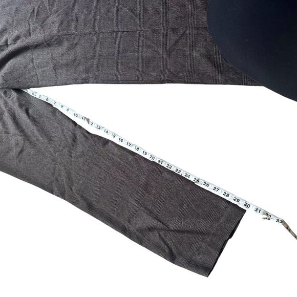 Dress Barn Pants Women's Size 14 gray plaid - Picture 6 of 9